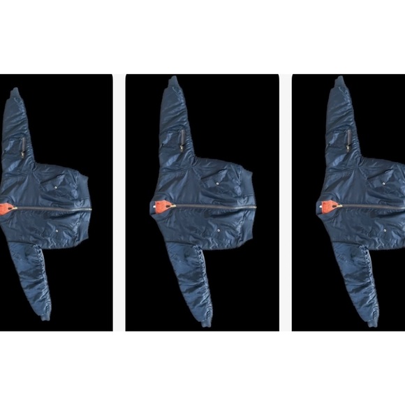 ROTHCO | S | MA-1 FLIGHT Men’s Navy Blue Technical Zip Cargo Bomber Jacket - Picture 16 of 16